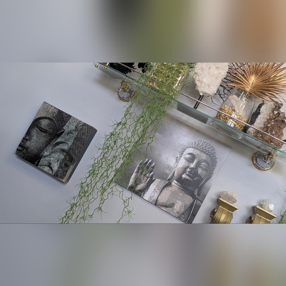 Buddha Meditation Wall Art 2pcs